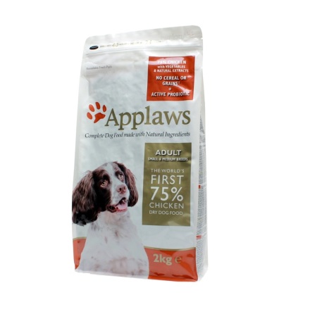 Applaws Adult, Chicken, Small &amp; Medium Breeds, 2 kg.