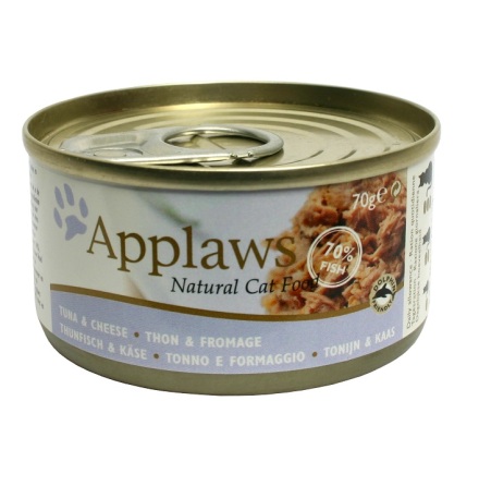 - Applaws Tuna &amp; Cheese, 24 x 70 gr. -